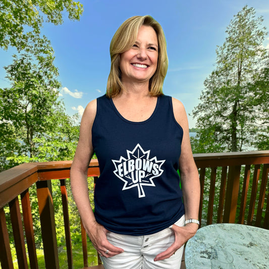 Elbows Up Uni-sex Tank Top