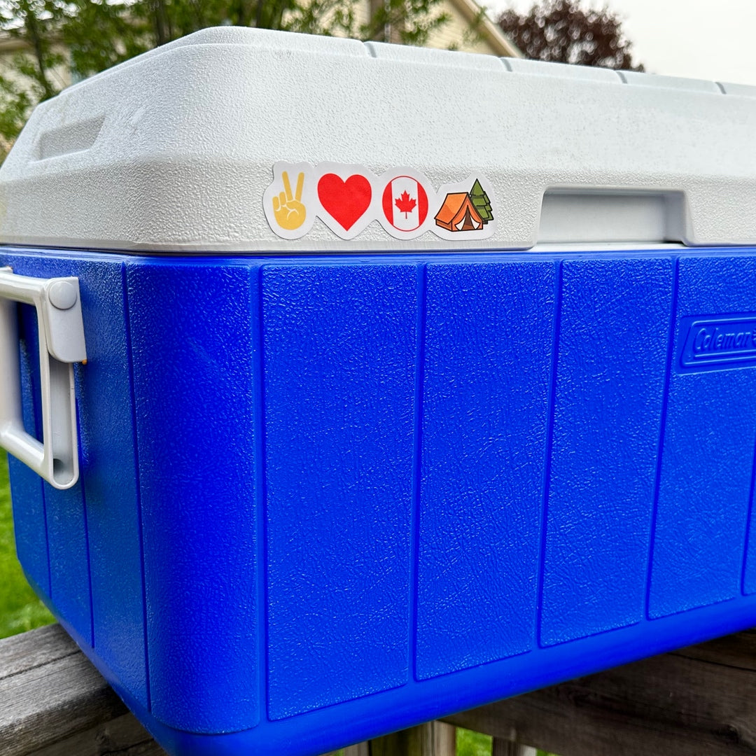 CAMPING - OFFICIAL PLC STICKER