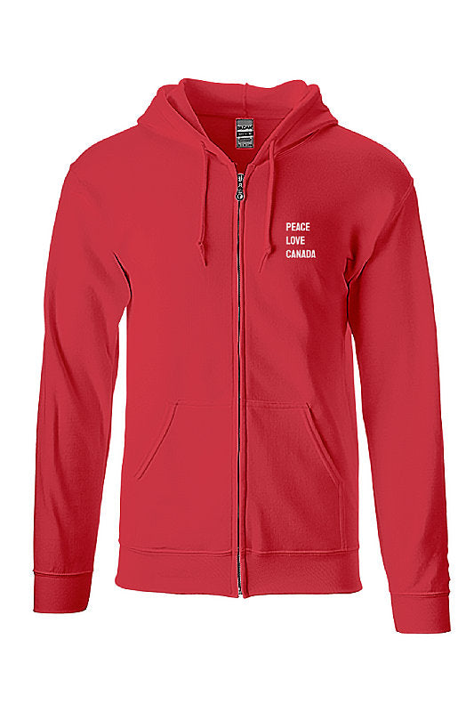 CLASSIC PLC FULL-ZIP HOODIE – PeaceLoveCanada