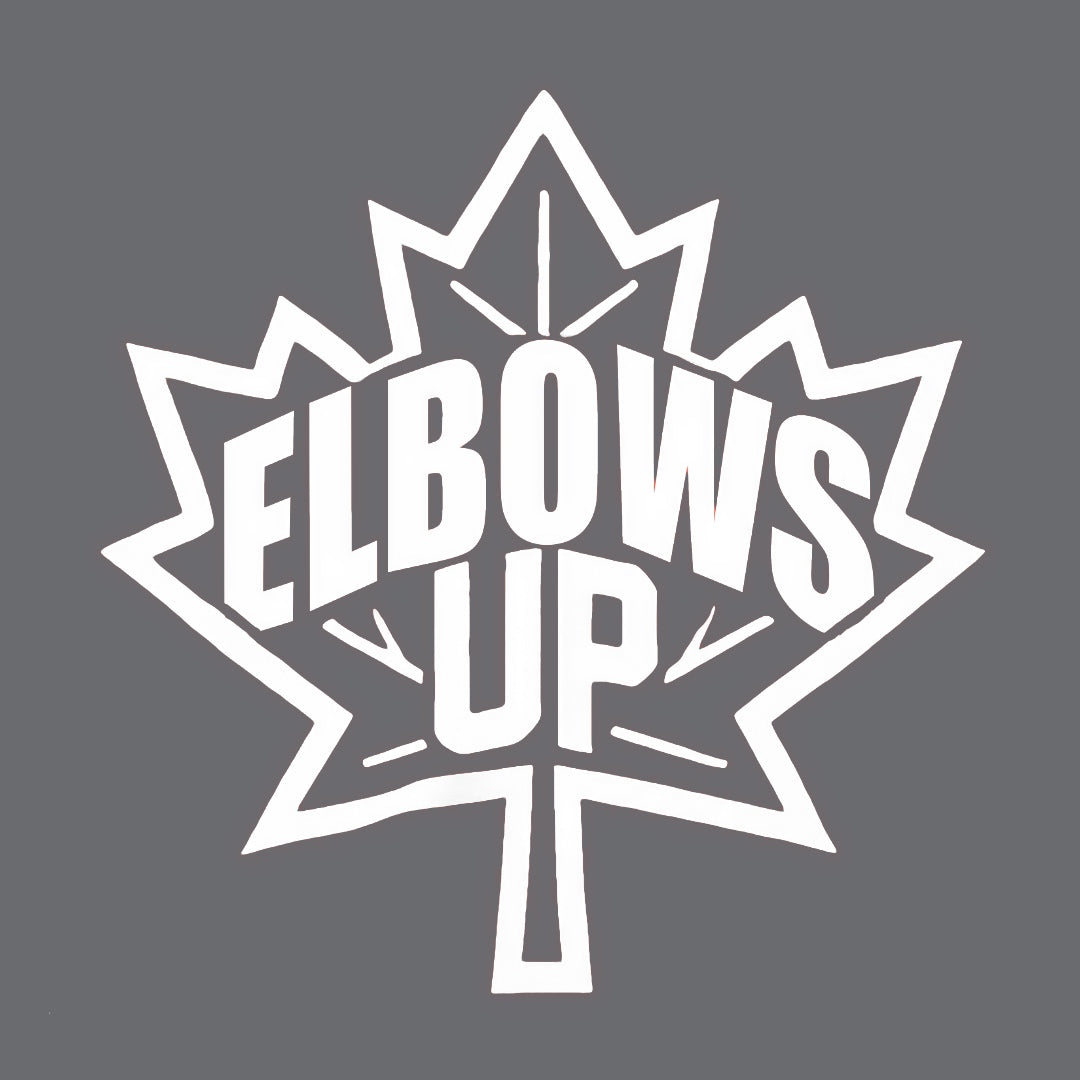 Elbows Up Hooded Sweatshirt