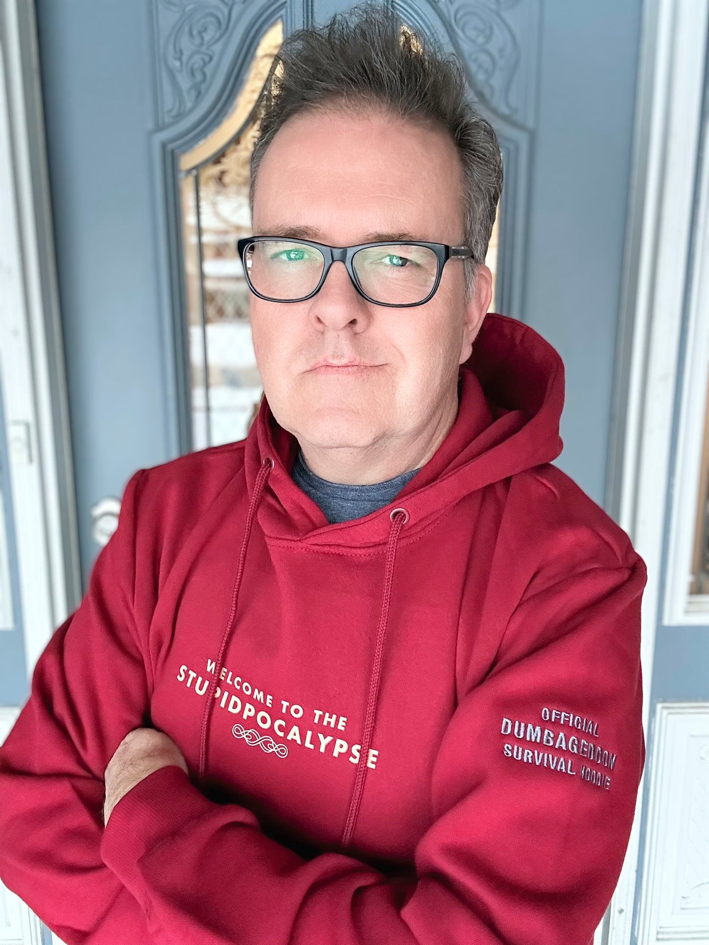 'WELCOME TO THE STUPIDPOCALYPSE' HOODIE