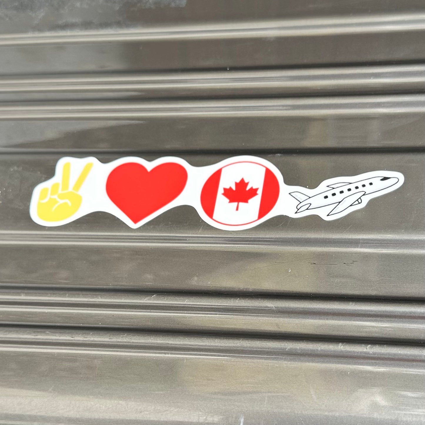 TRAVEL - OFFICIAL PLC STICKER