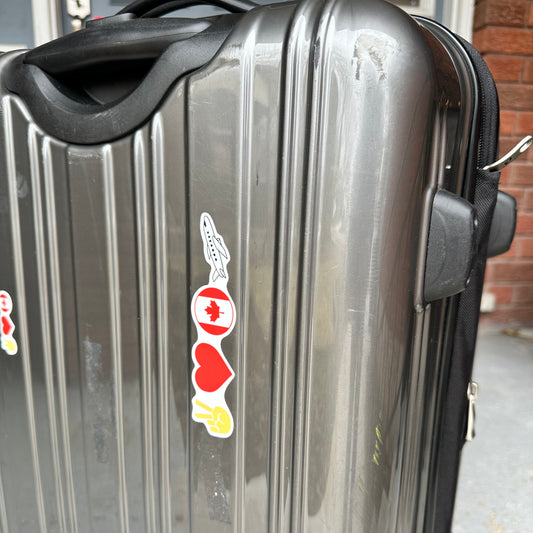 TRAVEL - OFFICIAL PLC STICKER