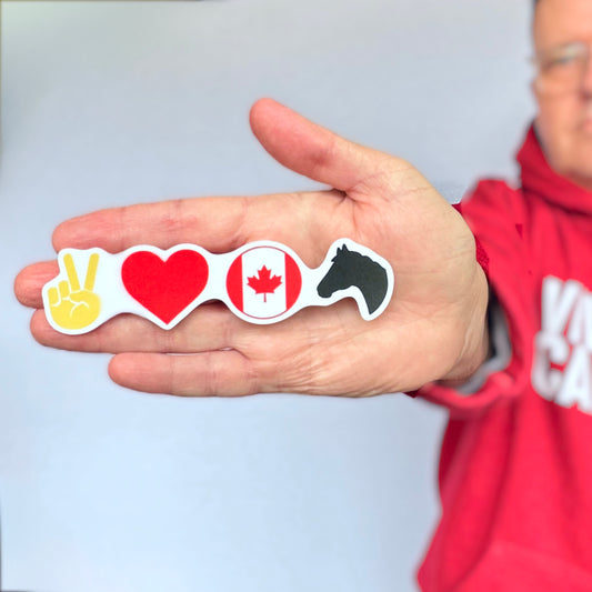 HORSE - OFFICIAL PLC STICKER