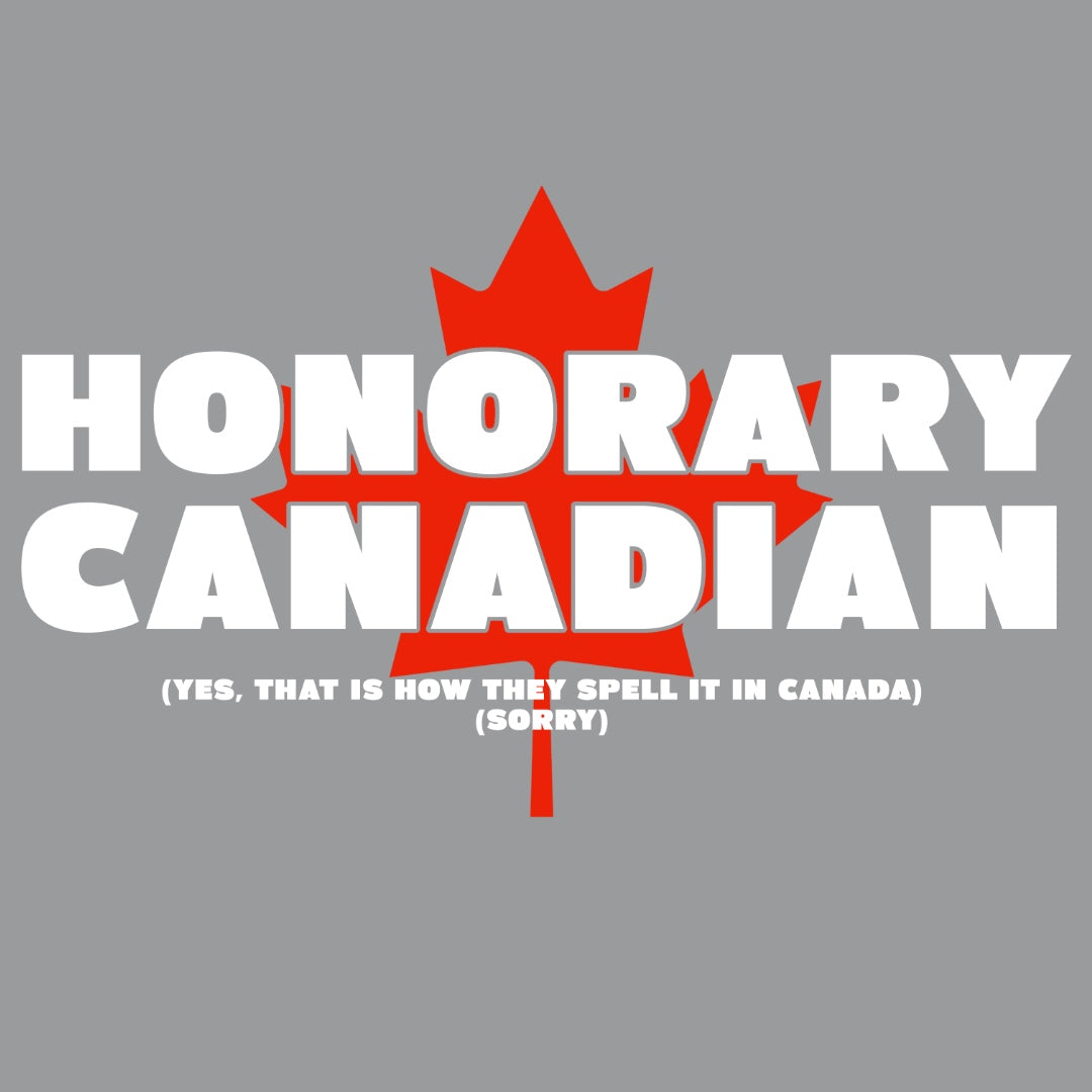 Bold Honorary Canadian Women's T-Shirt