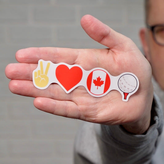 GOLF - OFFICIAL PLC STICKER