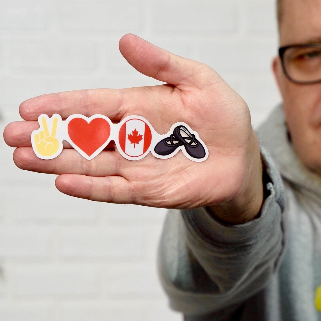 DANCE - OFFICIAL PLC STICKER