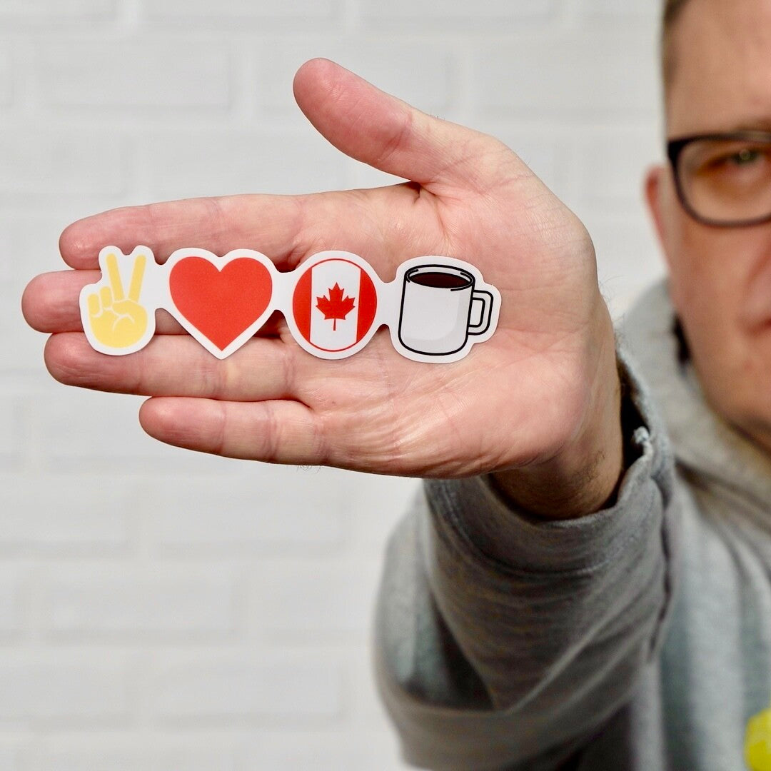 COFFEE LOVER - OFFICIAL PLC STICKER