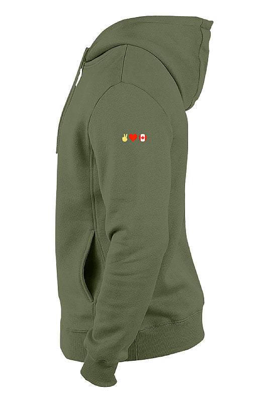 Hoodie top army polos