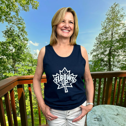 Elbows Up Uni-sex Tank Top