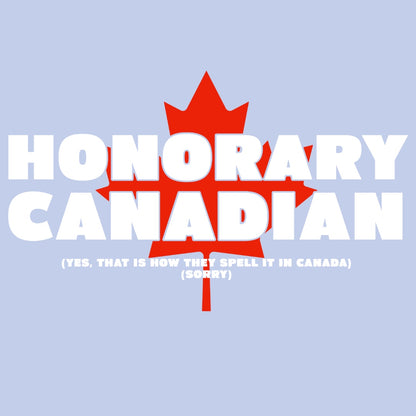 Bold Honorary Canadian Hooded Sweatshirt