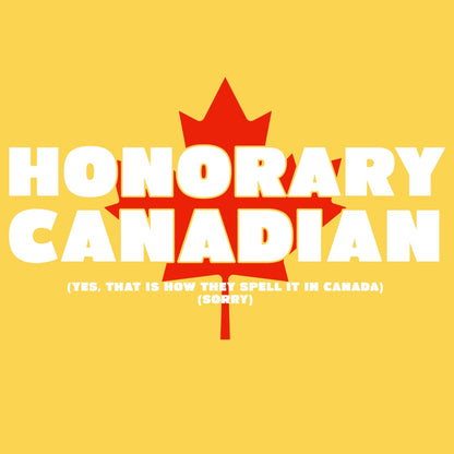 Bold Honorary Canadian T-Shirt