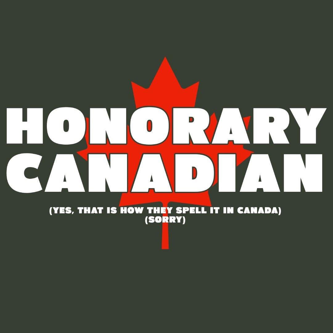 Bold Honorary Canadian Full Zip Hoodie