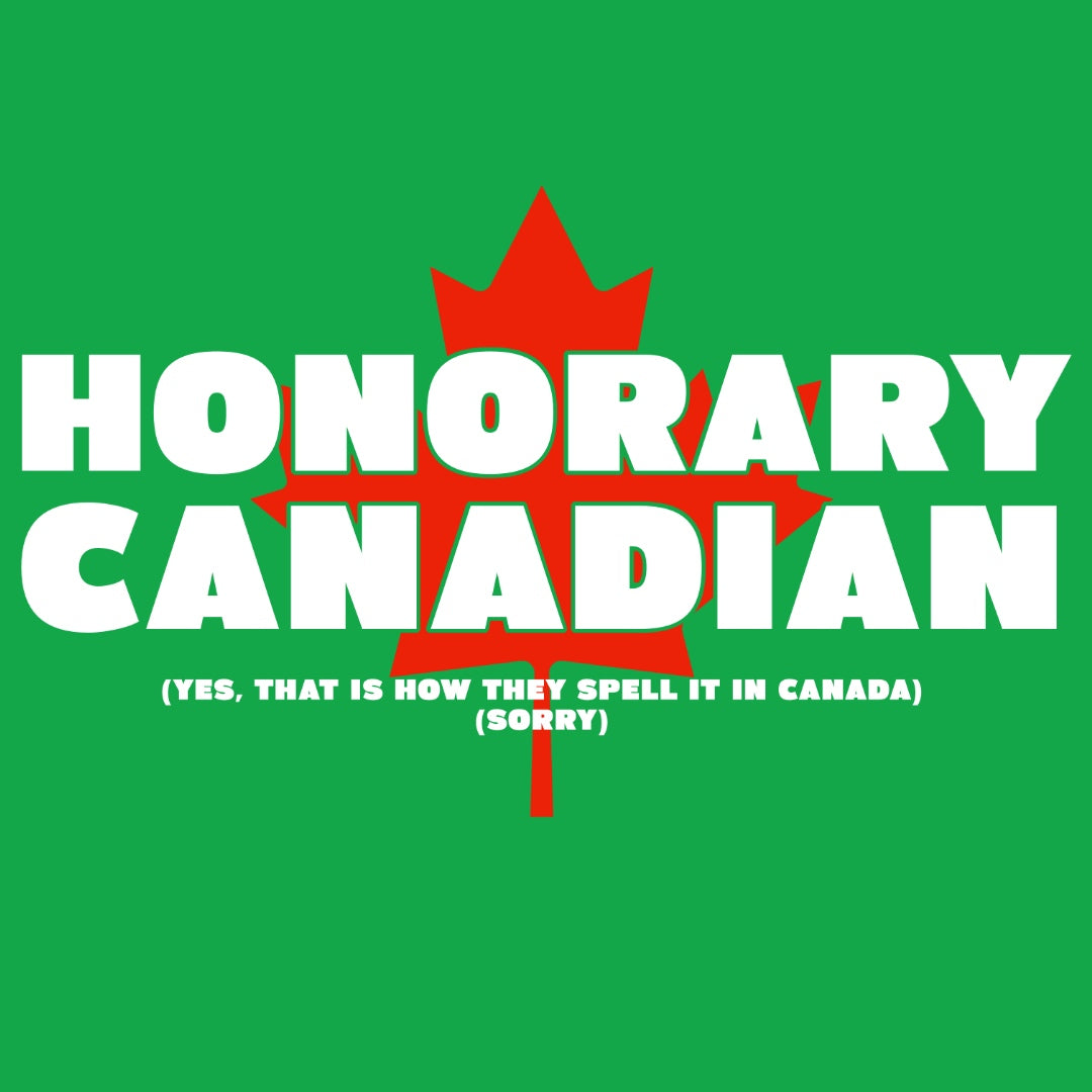 Bold Honorary Canadian Women's T-Shirt