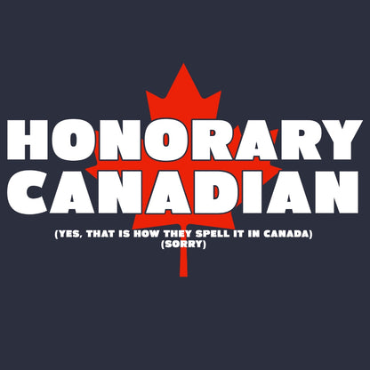 Bold Honorary Canadian Women's T-Shirt