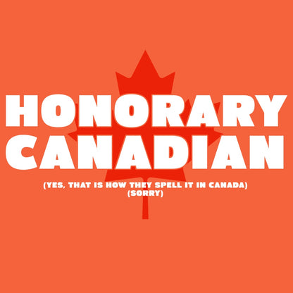 Bold Honorary Canadian Women's T-Shirt
