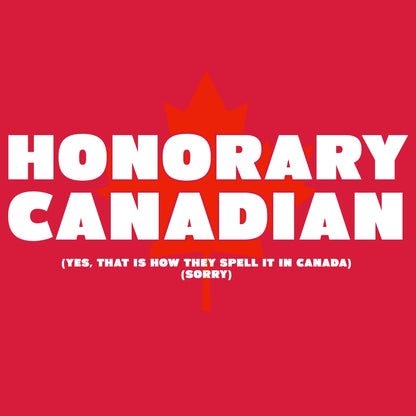 Bold Honorary Canadian Women's T-Shirt