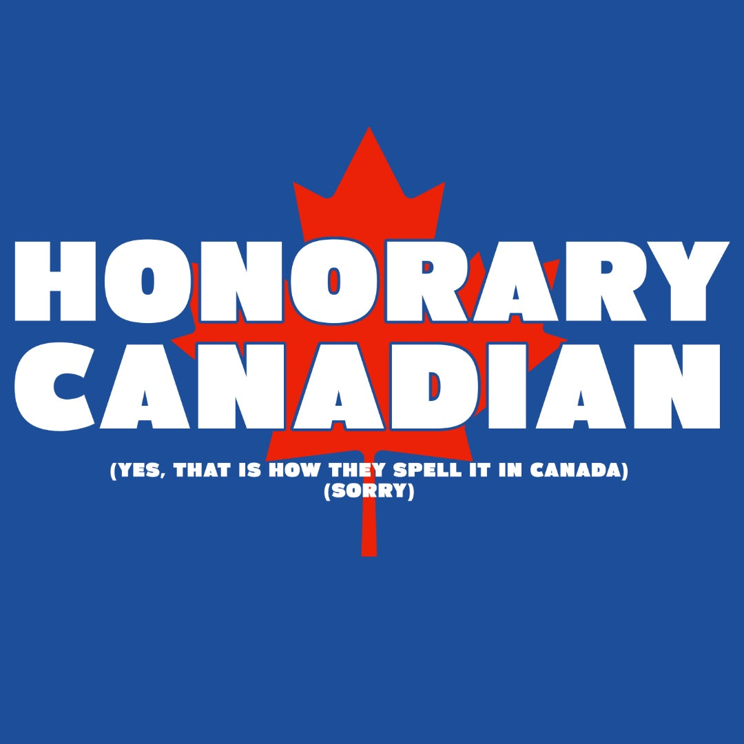 Bold Honorary Canadian Women's T-Shirt