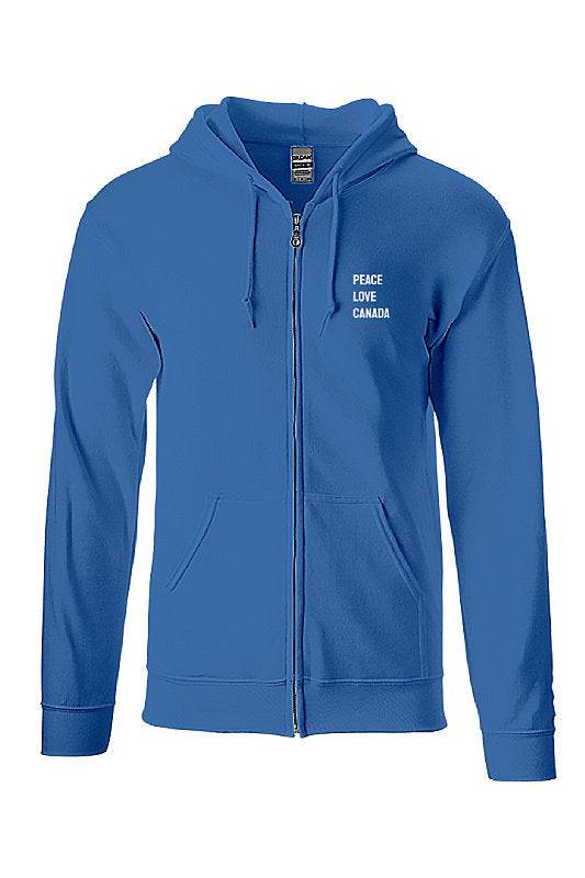 CLASSIC PLC FULL-ZIP HOODIE – PeaceLoveCanada CLASSIC PLC FULL-ZIP HOODIE – PeaceLoveCanada