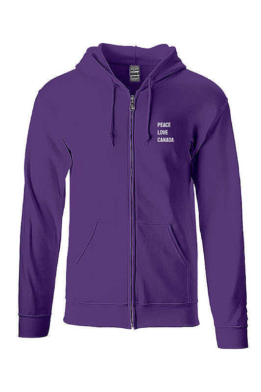 PLC CURLING ESSENTIAL FULL-ZIP HOODIE – PeaceLoveCanada PLC CURLING ESSENTIAL FULL-ZIP HOODIE – PeaceLoveCanada