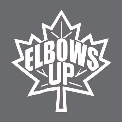 Elbows Up Hooded Sweatshirt