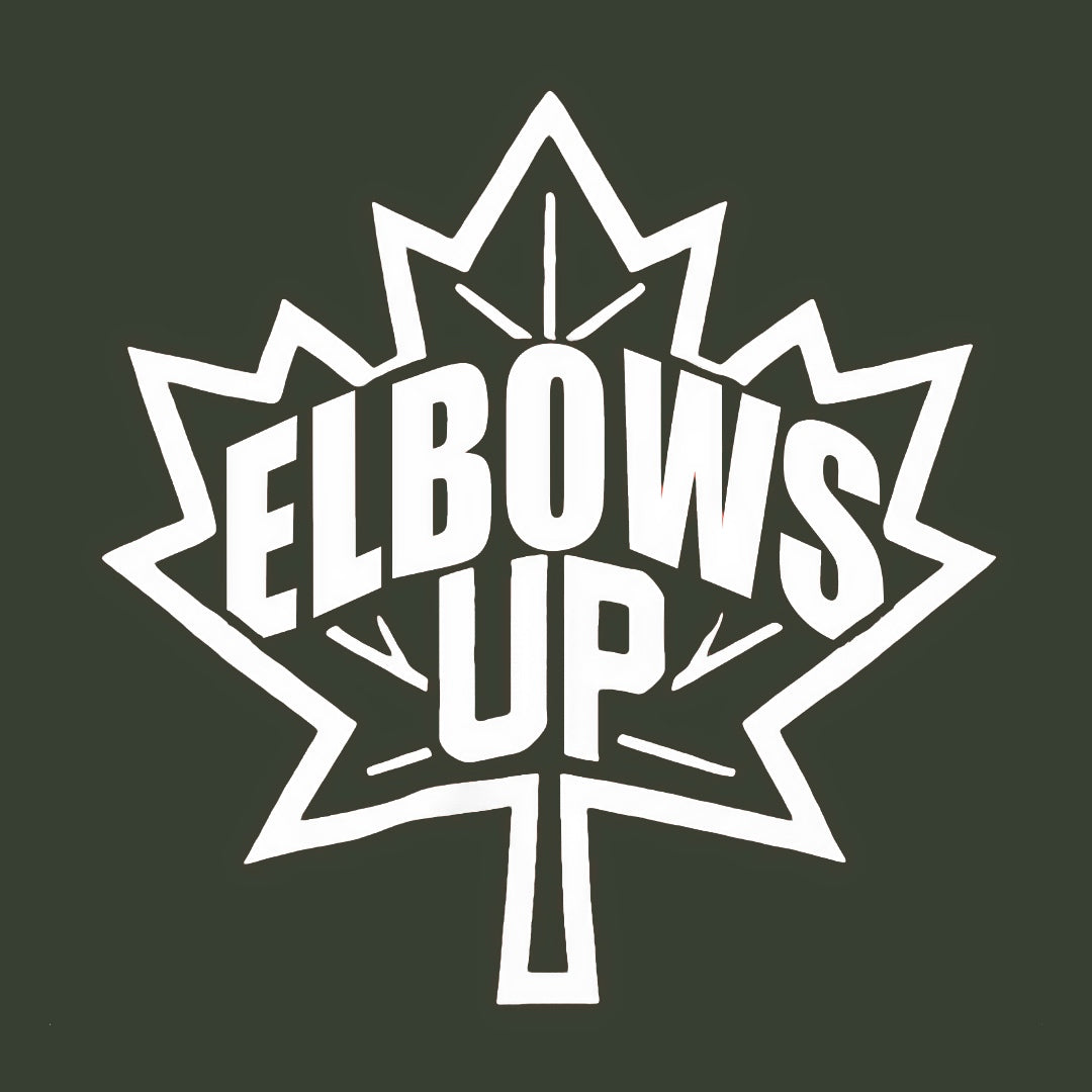 Elbows Up Hooded Sweatshirt