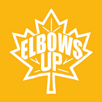 Elbows Up Hooded Sweatshirt