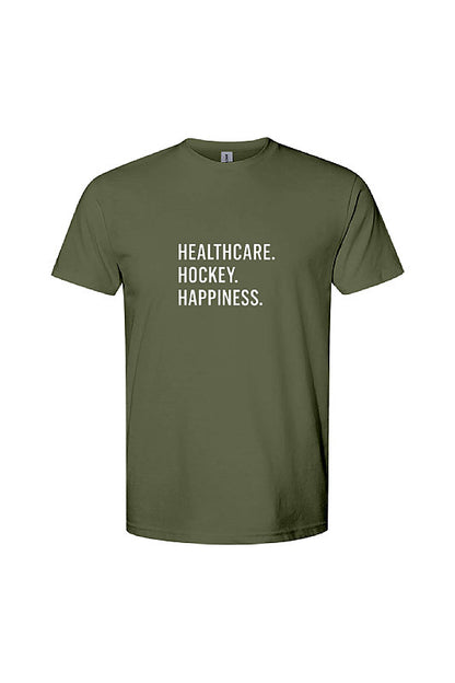 Healthcare Hockey Happiness - T-shirt