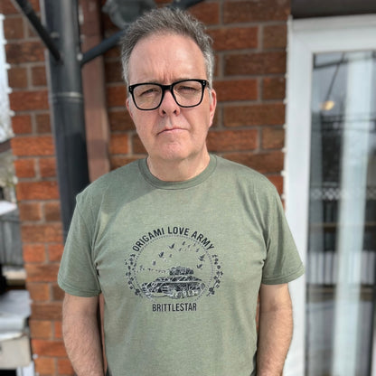 Origami Love Army T-Shirt