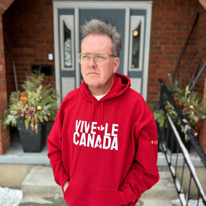 VIVE LE CANADA Hooded Sweatshirt