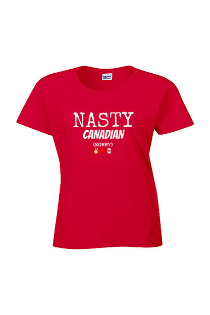 NASTY CANADIAN Women's Fit T-Shirt