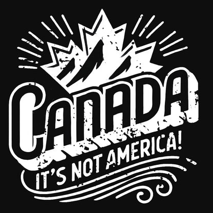 Canada… It’s Not America! Hooded Sweatshirt