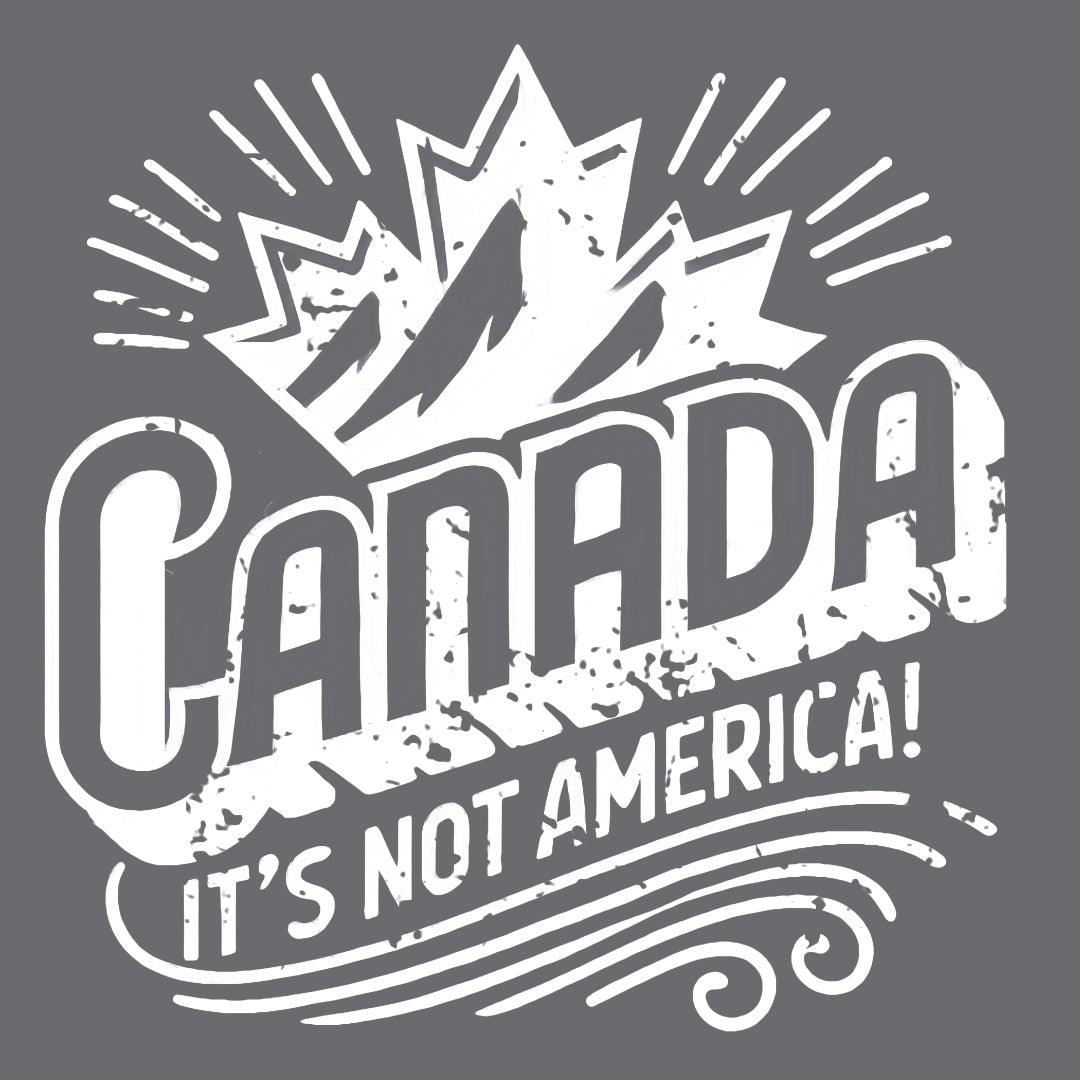 Canada… It’s Not America! Hooded Sweatshirt