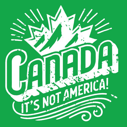Canada… It’s Not America! Hooded Sweatshirt