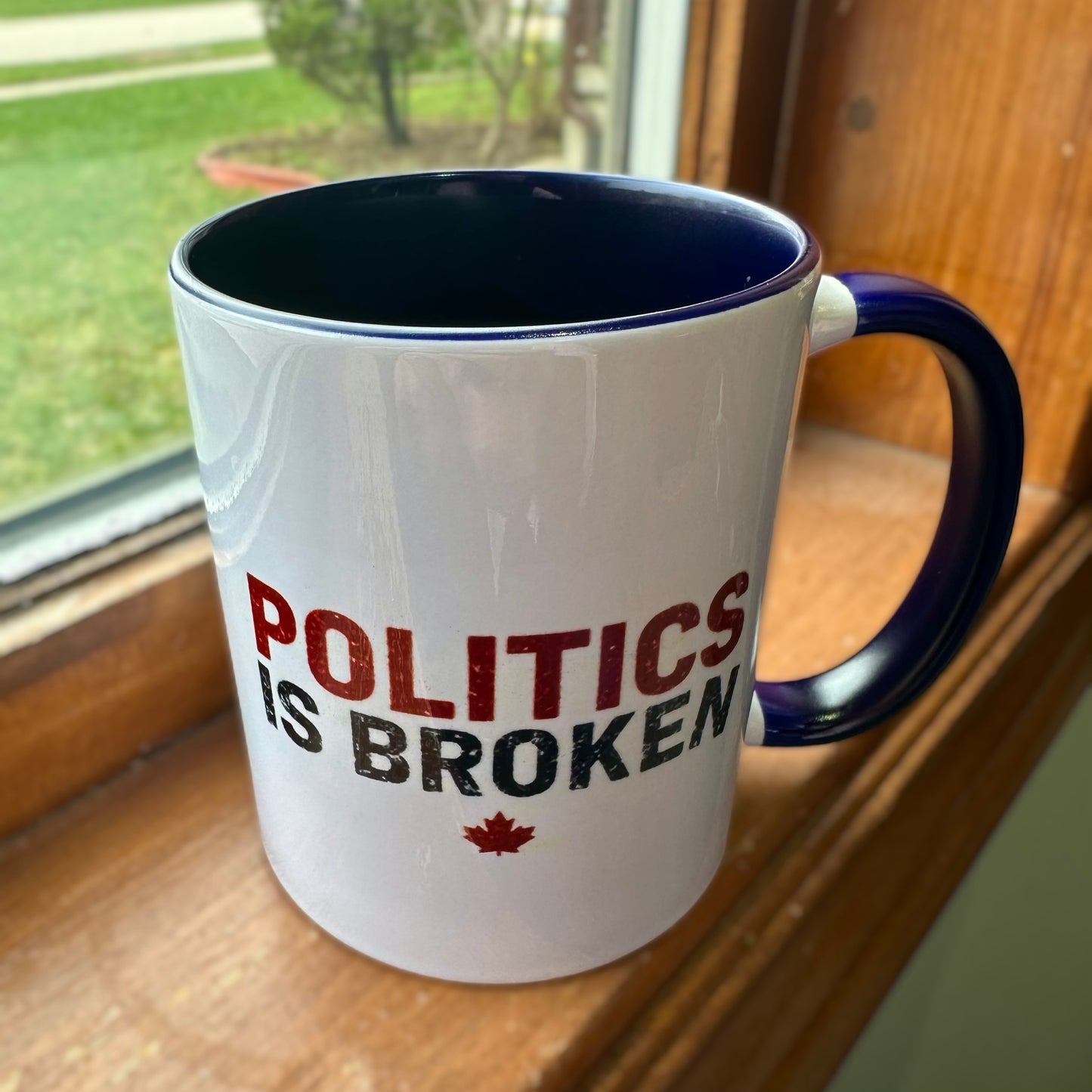 Politics Is Broken Mug