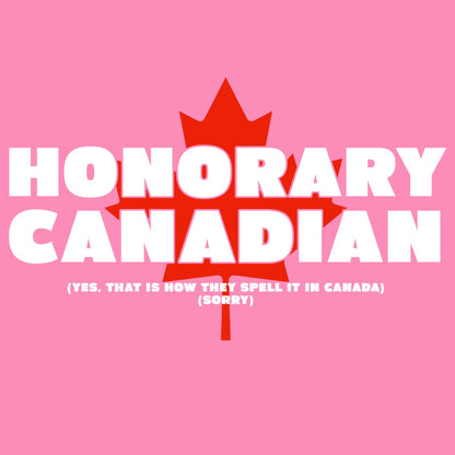 Bold Honorary Canadian Women's T-Shirt