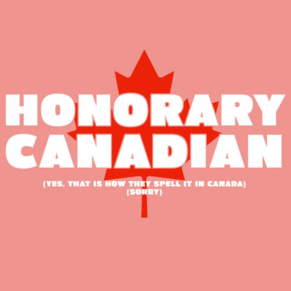 Bold Honorary Canadian Women's T-Shirt