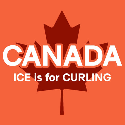 ICE is for CURLING Women's Fit T-Shirt