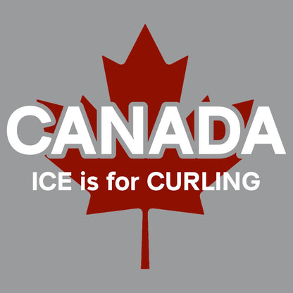 ICE is for CURLING Women's Fit T-Shirt