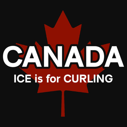 ICE is for CURLING Women's Fit T-Shirt