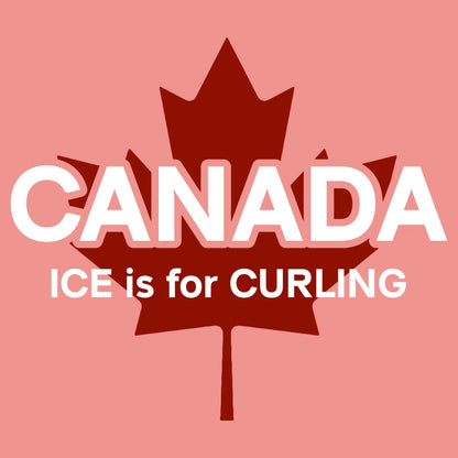 ICE is for CURLING Women's Fit T-Shirt