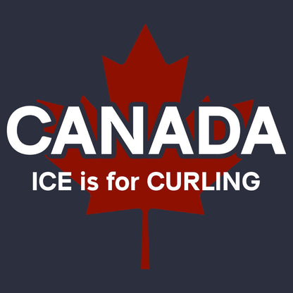 ICE is for CURLING Women's Fit T-Shirt