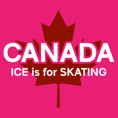 ICE is for SKATING Women's Fit T-Shirt